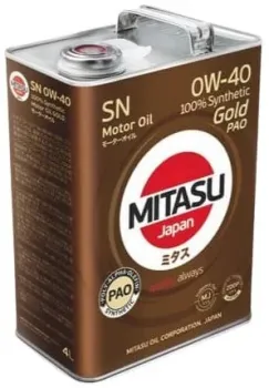 Mitasu Gold 0W-40 4л