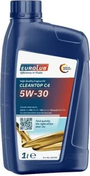 EUROLUB Cleantop C4 5W-30 RN0720 1л