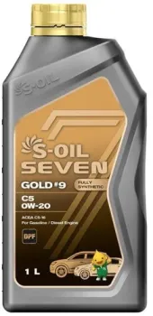 S-OIL S-OIL 7 GOLD #9 C5 0W-20 1л