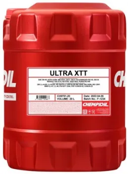 Chempioil Ultra XTT 5W-40 20л