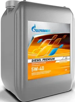 Gazpromneft Diesel Premium 5W-40 API CI-4/SL ACEA E7 20л