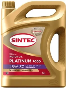 Sintec Platinum 7000 5W-30 ILSAC GF-6A API SP 4л