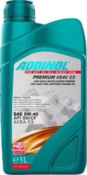 Addinol Premium 0540 C3 5W-40 1л