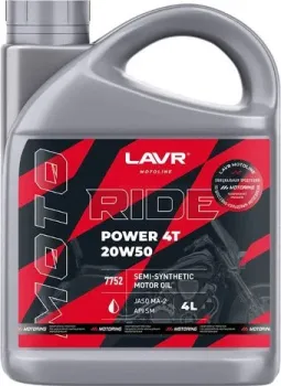 Lavr Ride Power 4T 20W-50 SM 4л