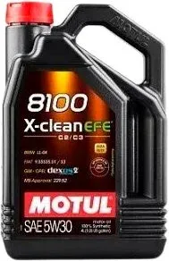 Motul 8100 X-Clean EFE 5W-30 4л