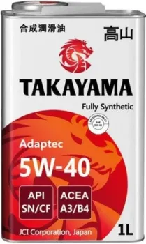Takayama Adaptec 5W-40 A3/B4 SN/CF 1л