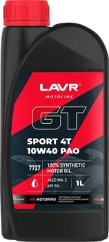 Lavr GT Sport 4T 10W-40 SN 1л