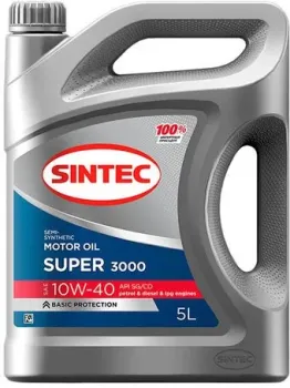 Sintec Super 3000 10W-40 SG/CD 5л