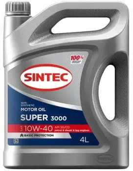 Sintec Super 3000 10W-40 SG/CD 4л