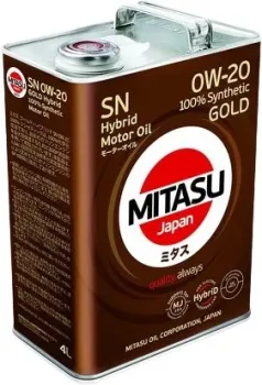 Mitasu Gold Hybrid SN 0W-20 4л