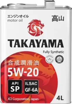 Takayama SAE 5W-20 ILSAC GF-6А 4л