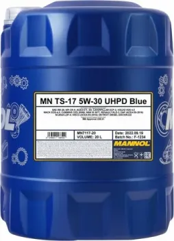 Mannol TS-17 UHPD Blue 5W-30 20л