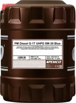 Pemco Diesel G-17 UHPD Blue 5W-30 20л