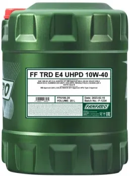 Fanfaro TRD E4 UHPD 10W-40 20л