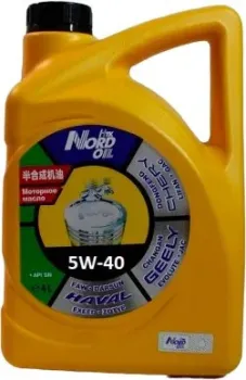 Nord Oil Specific Line 5W-40 Chinese cars Haval/Chery/Geely 4л