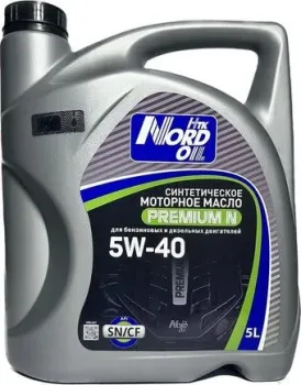 Nord Oil Premium N 5W-40 SN/CF 5л