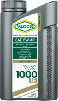 Yacco VX 1000 LE 5W-30 1л