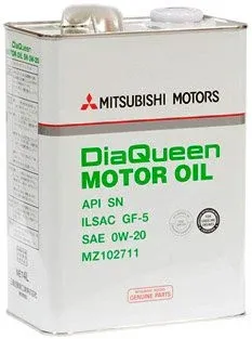 Mitsubishi DiaQueen SN 0W-20 (MZ102711) 4л