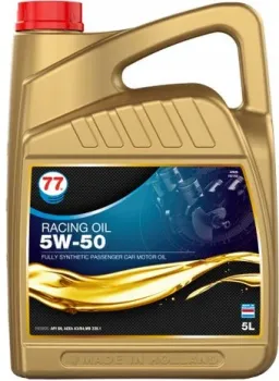 77 Lubricants Racing Oil 5W-50 API SN 5л