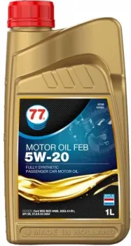 77 Lubricants Motor Oil FEB 5W-20 1л