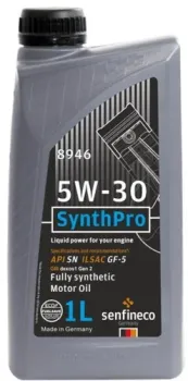 Senfineco SynthPro 5W-30 API SN ILSAC GF-6, 1л