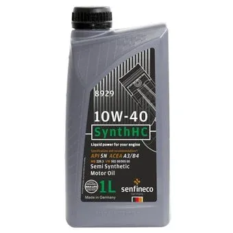 Senfineco SynthHC 10W-40 API SN ACEA A3/B4, 1л