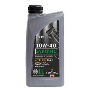 Senfineco SynthHC 10W-40 API SL ACEA A3/B4, 1л