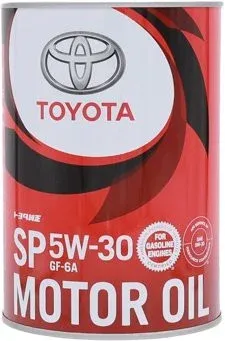 Toyota Motor Oil SP GF-6A 5W-30 1л