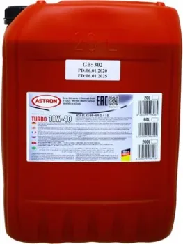 Astron Sprint Turbo 10W-40 20л