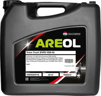 Areol Trans Truck SHPD 10W-40 20л