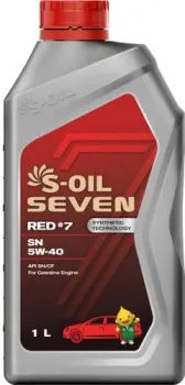 S-OIL SEVEN RED #7 SN 5W-40 1л