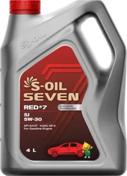 S-OIL SEVEN RED #7 SN 5W-30 4л