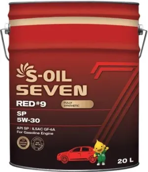 S-OIL SEVEN RED #9 SP 5W-30 20л