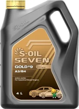S-OIL SEVEN GOLD #9 A3/B4 5W-40 4л