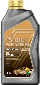 S-OIL SEVEN GOLD #9 C3 5W-40 1л