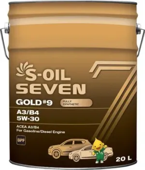 S-OIL SEVEN GOLD #9 C3 5W-30 20л