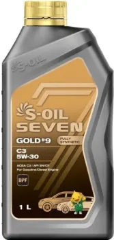 S-OIL SEVEN GOLD #9 C3 5W-30 1л