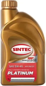 Sintec Platinum 5W-40 API SN/CF 1л