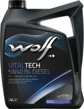 Wolf VitalTech 5W-40 B4 Diesel 4л