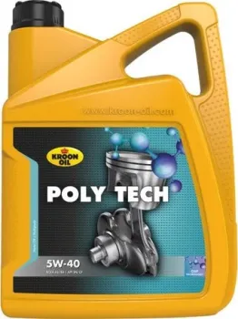 Kroon Oil Poly Tech 5W-40 5л