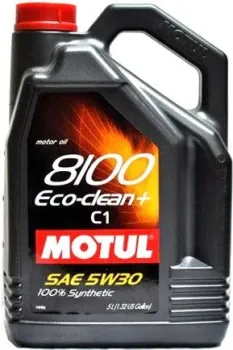 Motul 8100 Eco-clean+ 5W30 C1 5л