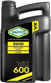 Yacco VX 600 5W-40 4л