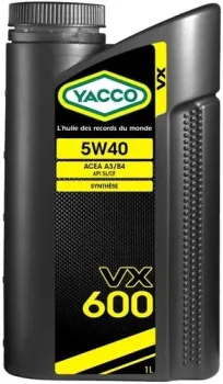 Yacco VX 600 5W-40 1л