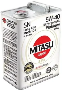 Mitasu MJ-112 5W-40 4л