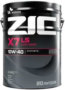 ZIC X7 LS 10W-40 20л