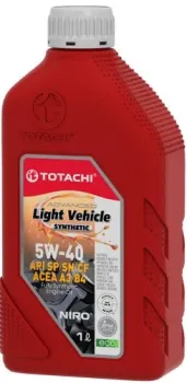 Totachi NIRO LV Synthetic 5W-40 1л