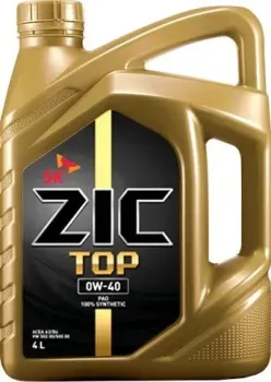 ZIC TOP 0W-40 4л
