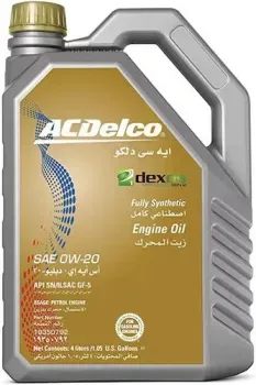 AC Delco Fully Synthethic Engine Oil 0W-20 4л