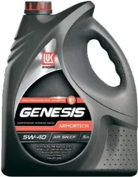Лукойл GENESIS ARMORTECH 5W-40 5л