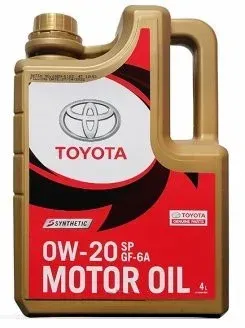 Toyota 0W-20 SP/GF-6A 4л